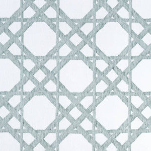 Cyrus Cane Embroidery Emerald FWW7136 by Thibaut Fabric