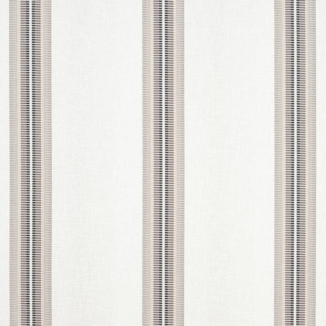 Stanley Stripe Truffle FWW7158 by Thibaut Fabric Thibaut Fabric Stanley Stripe Truffle FWW7158Fabric Atmosphere 85% Polyester, 15% Linen TURKEY </p><p>Repeat: V: - 117 - Fabric Carolina -