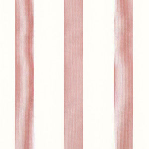 Sabine Stripe Cranberry FWW81734 by Thibaut Fabric