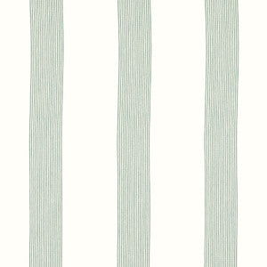 Sabine Stripe Aloe FWW81735 by Thibaut Fabric