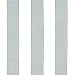 Intaglio Stripe Spa Blue FWW81744 by Thibaut Fabric