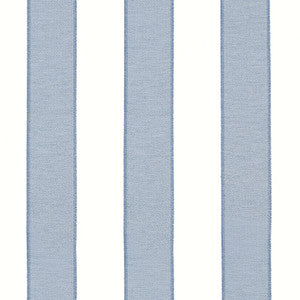 Intaglio Stripe Oxford Blue FWW81745 by Thibaut Fabric