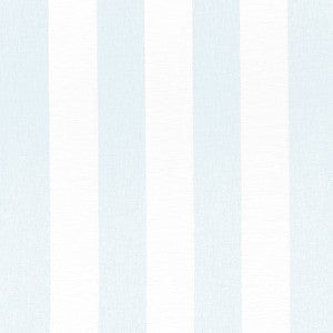 Newport Stripe Glacier and White FWW8209 by Thibaut Fabric