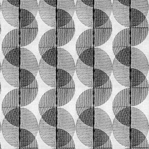 Cyclone Embroidery Onyx FWW8255 by Thibaut Fabric