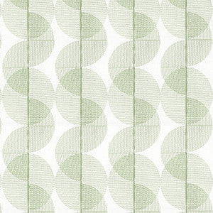 Cyclone Embroidery Aloe FWW8257 by Thibaut Fabric