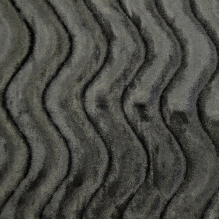 Flatbush Charcoal by Europatex Designer Fabric Flatbush 100% Polyester 110.00 inches - Swanky Fabrics -
