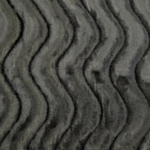 Flatbush - Charcoal by Europatex Designer Fabric Flatbush 100% Polyester China See Sample Horizontal: N/A and Vertical: N/A 110.00 inches  - Swanky Fabrics -