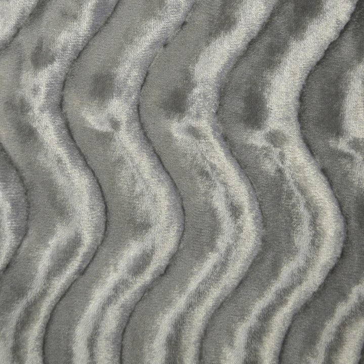 Flatbush Silver by Europatex Designer Fabric Flatbush 100% Polyester 110.00 inches - Swanky Fabrics -
