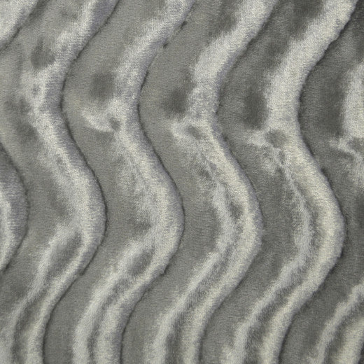 Flatbush - Silver by Europatex Designer Fabric Flatbush 100% Polyester China See Sample Horizontal: N/A and Vertical: N/A 110.00 inches  - Swanky Fabrics -