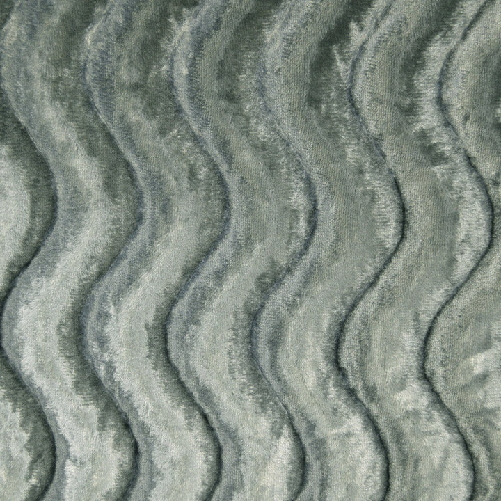 Flatbush Steel by Europatex Designer Fabric Flatbush 100% Polyester China Horizontal: 1.5" and Vertical: N/A 110" - Swanky Fabrics -
