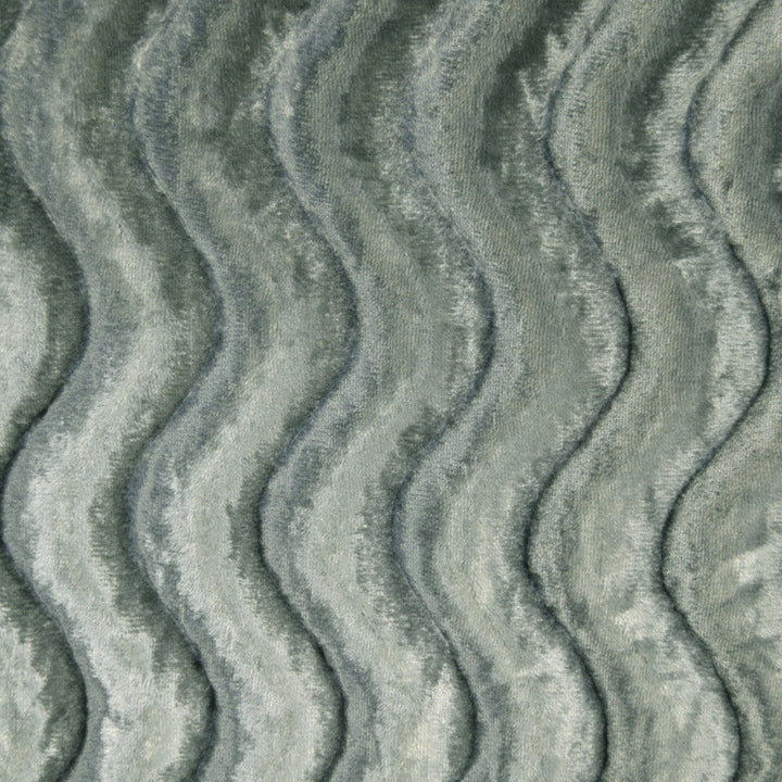 Flatbush Steel by Europatex Designer Fabric Flatbush 100% Polyester 110.00 inches - Swanky Fabrics -