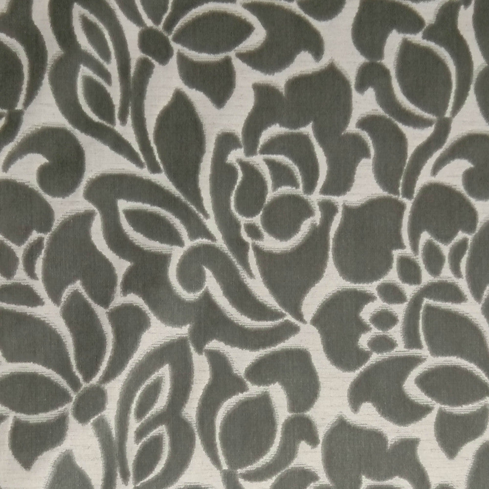 Dream Space Floral Royal by Europatex Designer Fabric Dream Space 26.5% Polyester, 65.6% Rayon, 7.8% Linen China 1000,000 Double Rubs Horizontal: 14" and Vertical: 23" 57" - Swanky Fabrics -