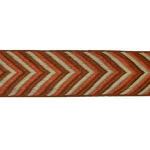 Flounder Apricot by Europatex Fabric