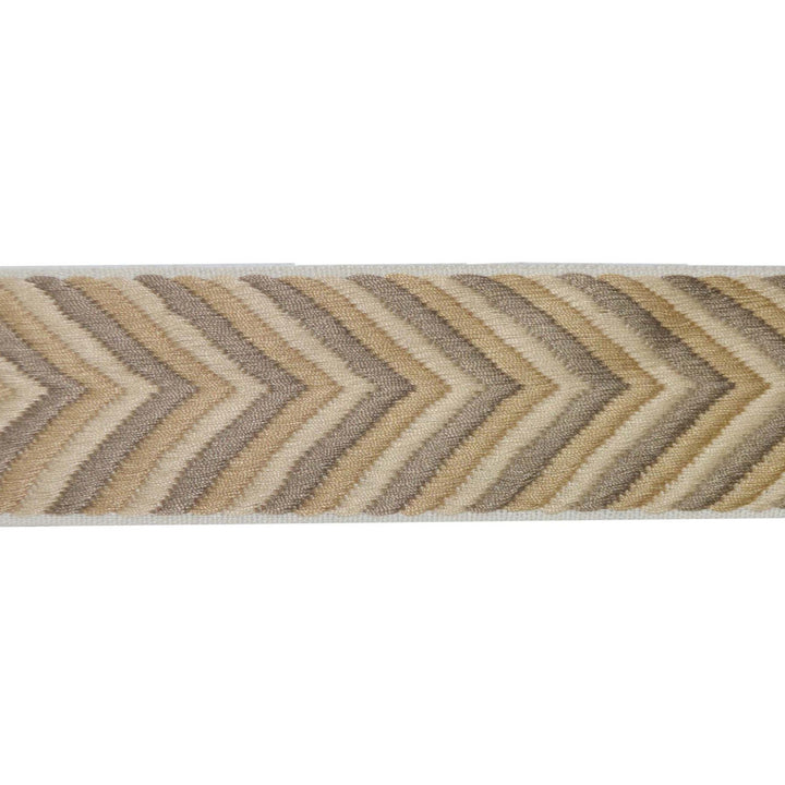 Flounder Beige by Europatex Fabric Sirenia 50% Viscose, 50% Cotton 2.50 inches - Fabric Carolina -