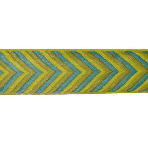 Flounder Lime by Europatex Fabric