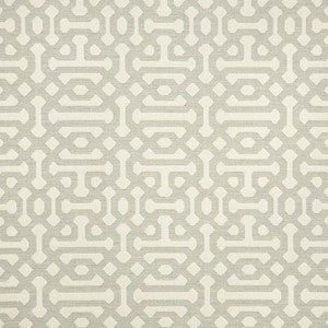 45991-0002 Fretwork Pewter by Sunbrella Fabric