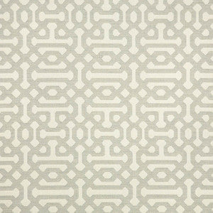 45991-0002 Fretwork Pewter by Sunbrella Fabric