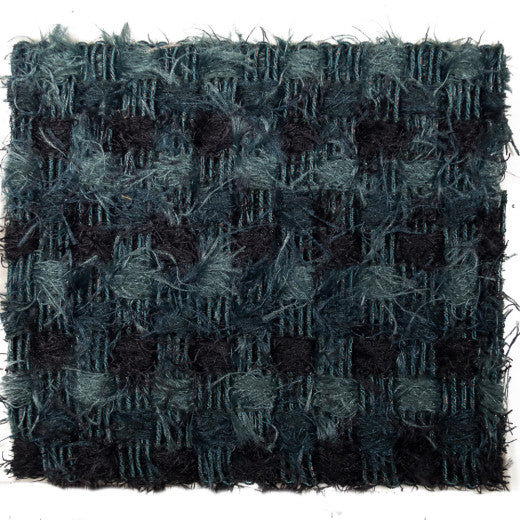 Fuzzy - Battleship by Europatex Designer Fabric Fuzzy 47.6% Polyester / 31.7% Cotton / 20.7% Metallic Yarns China See Sample Horizontal: N/A and Vertical: N/A 3.50 inches  - Swanky Fabrics -