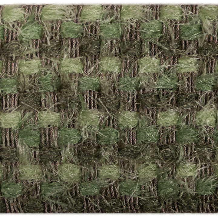 Fuzzy Tarragon by Europatex Designer Fabric Tarragon 47.6% Polyester, 31.7% Cotton, 20.7% Metallic Yarns 3.50 inches - Swanky Fabrics -