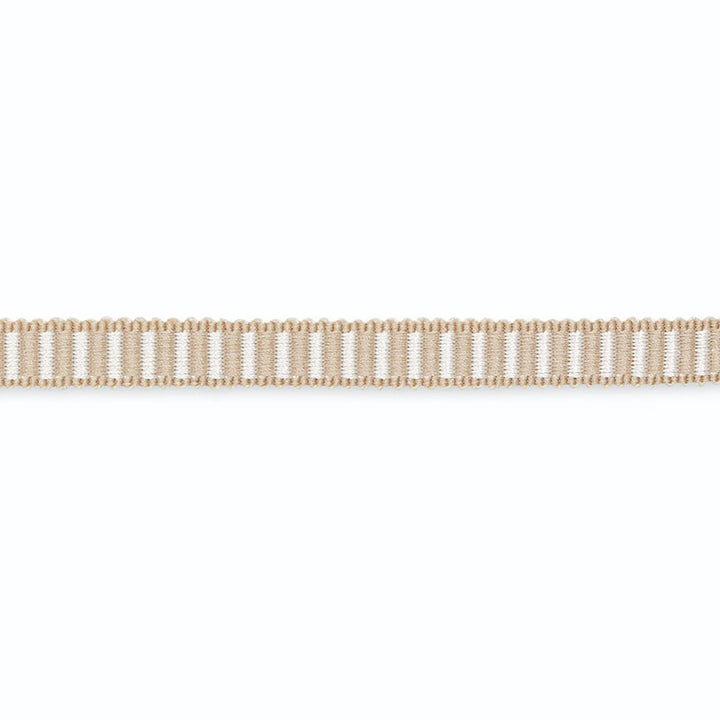 Claudine Rayon Gimp 1/2" Sandstone/White G500-9 by Schumacher Trim SCHUMACHER TRIM PROGRAM RAYON 100% UNITED STATES OF AMERICA </p><p>Repeat: Horizontal: and Vertical: 0 - Fabric Carolina -