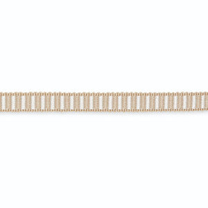 Claudine Rayon Gimp 1/2" Sandstone/White G500-9 by Schumacher Trim