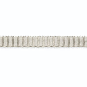 Rene Gimp Silver 1/2" Silk Gimp G510-8 by Schumacher Trim