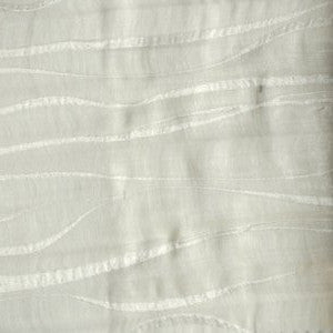 Gala Cream B406 by Norbar Designer Fabric ALLURE 54% LINEN 46% POLYESTER TURKEY 12 1/4"V 7 1/2"H 116" - Swanky Fabrics -