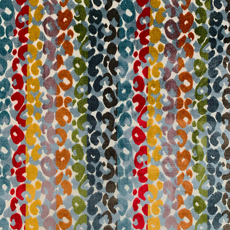 Galiano Rainbow by Magnolia Fabric - 75Visc25Poly Belgium 12000 Horizontal: 13.5 and Vertical: 15 54" - Fabric Carolina -
