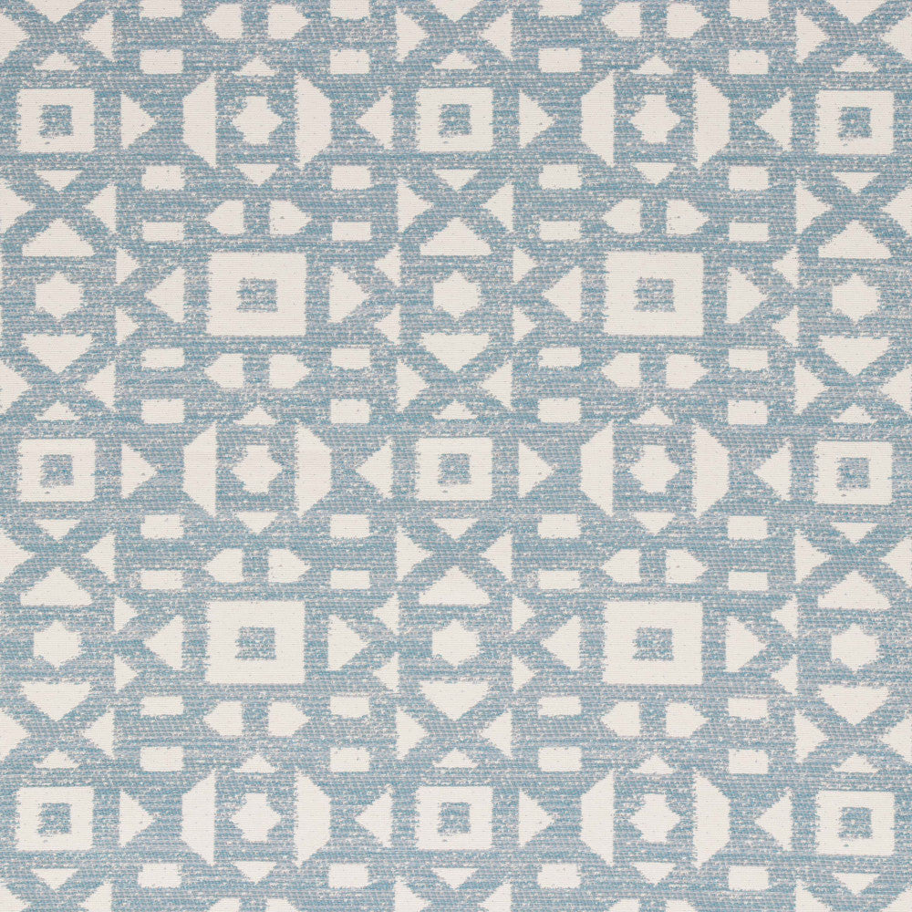 Galloway Cerulean by Bella-Dura Fabric  100% BELLA DURA POLYOLEFIN USA 70000 H: 6.875'' V: 6'' 55''  - Fabric Carolina -