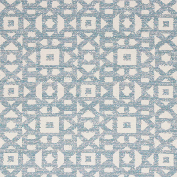 Galloway Cerulean by Bella-Dura Fabric  100% BELLA DURA POLYOLEFIN USA 70000 H: 6.875'' V: 6'' 55''  - Fabric Carolina -