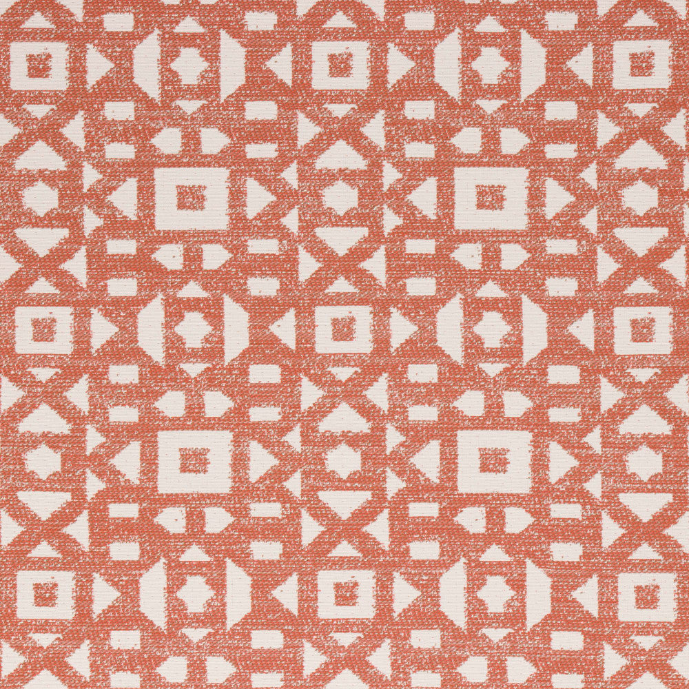 Galloway Coral by Bella-Dura Fabric  100% BELLA DURA POLYOLEFIN USA 70000 H: 6.875'' V: 6'' 55''  - Fabric Carolina -