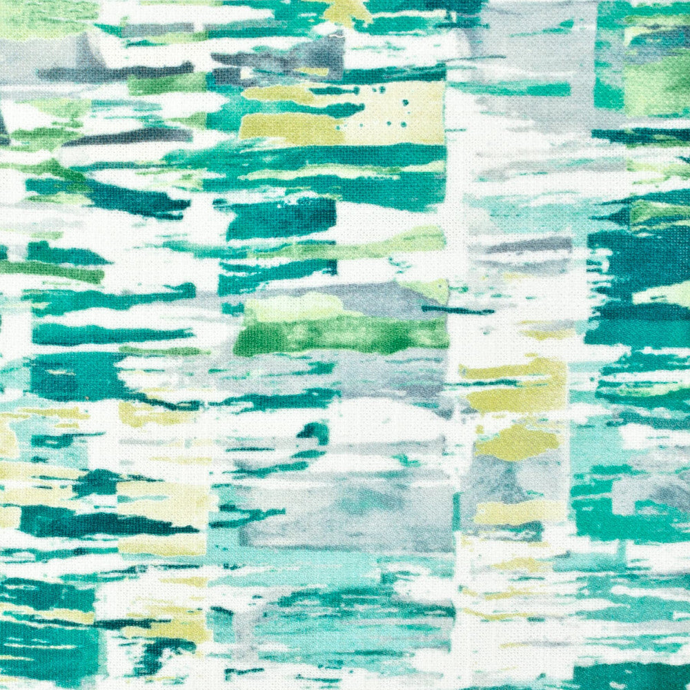 Gargiulo 2 Turquoise by Stout Designer Fabric COMFORTABLE LIVING MINERAL/TEAL 100%POL CHINA FLAME RETARDANT-U.F.A.C. CLASS 1 FLAME RETARDANT-N.F.P.A. 260A CLASS 1 CATB 117-2013 WYZENBEEK 50 000 DOUBLE RUB WEAR TEST (HEAVY DUTY) Horizontal: 26.75 and Vertical: 26.5 58 in - Swanky Fabrics -