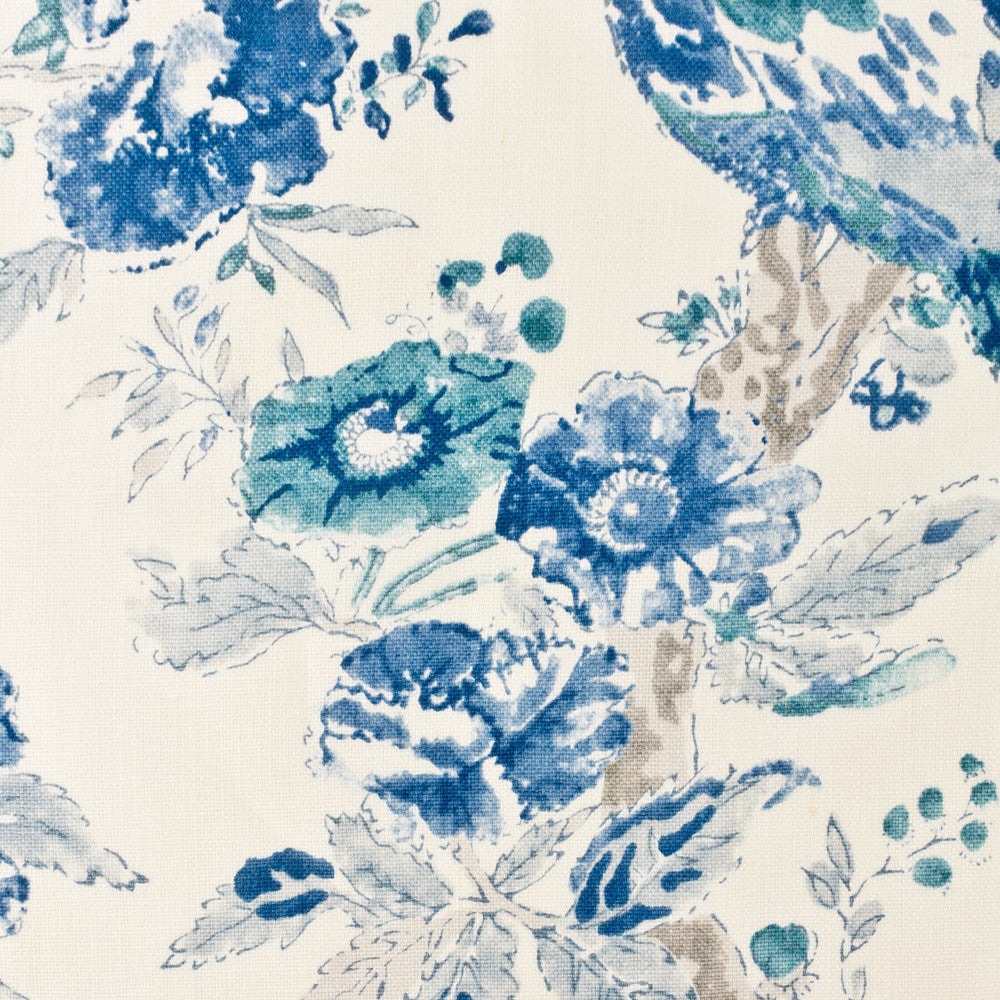 Garland 1 Bluebird by Stout Designer Fabric COMFORTABLE LIVING BREEZE/INDIGO 100%LIN CHINA FLAME RETARDANT-U.F.A.C. CLASS 1 CATB 117-2013 WYZENBEEK 15 000 DOUBLE RUB WEAR TEST (HEAVY DUTY) </p><p>Repeat: 36 54 in - Swanky Fabrics -