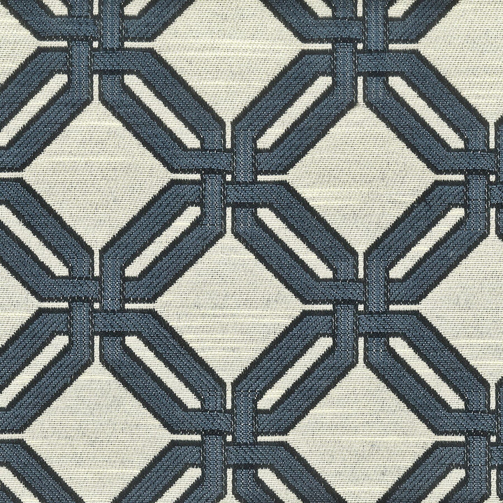 Gassaway 1 Slate by Stout Fabric COMFORTABLE LIVING BLUEBIRD/INDIGO 62%SVI 38%POL USA Horizontal: 3.375 and Vertical: 3.250 54 in - Fabric Carolina -