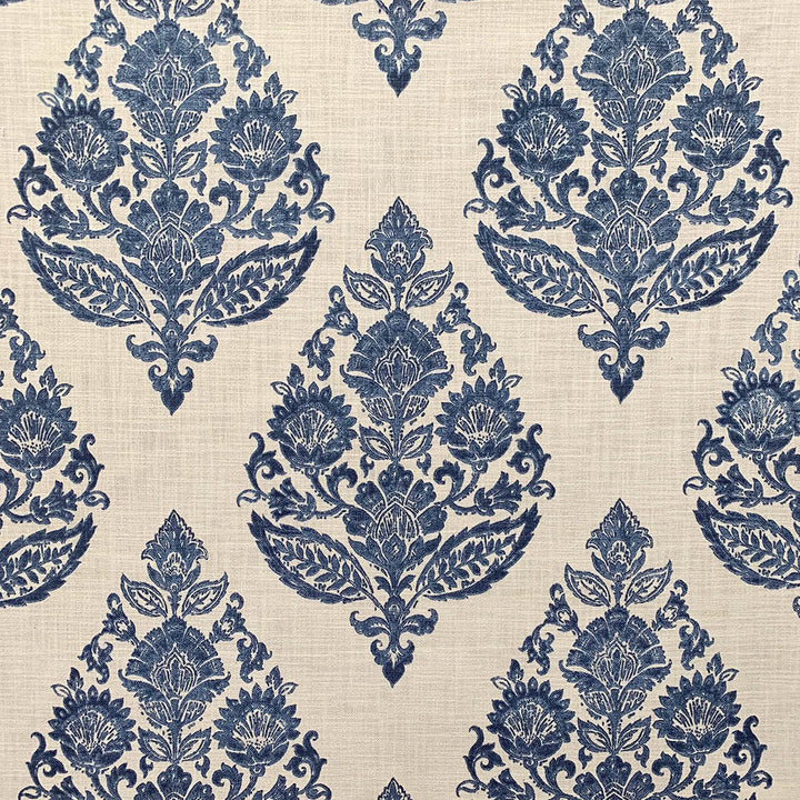 Gavito Blue by Magnolia Designer Fabric - 100% Ctn Pakistan 27000 Horizontal: 13.5 and Vertical: 17.5 54" - Swanky Fabrics -