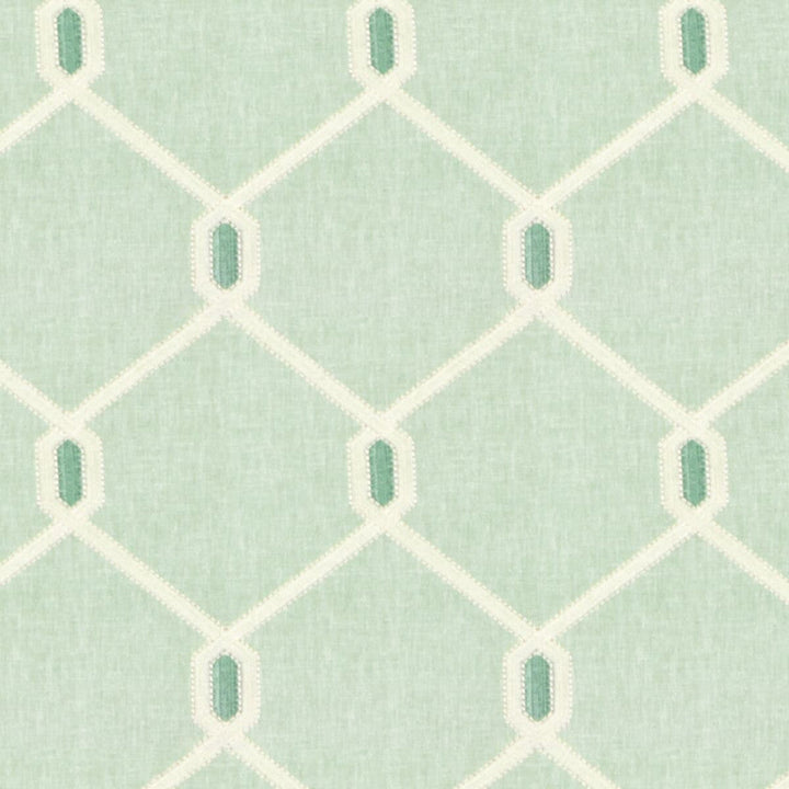 Gavotte 2 Seafoam by Stout Designer Fabric COMFORTABLE LIVING CARIBBEAN/SEASPRAY 70%POL 30%COT %REMB INDIA FLAME RETARDANT-CA BULLETIN 117-SECTION E FLAME RETARDANT-U.F.A.C. CLASS 1 WYZENBEEK 30 000 DOUBLE RUB WEAR TEST (HEAVY DUTY) </p><p>Repeat: 9 51.38 in - Swanky Fabrics -