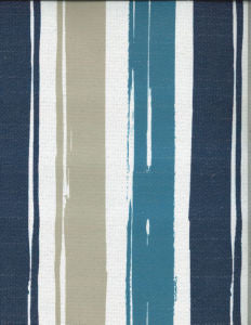 Gaza Blue 62 by Norbar Fabric 65% POLYESTER / 35% COTTON' SPAIN V 12 1/2 / H 6 1/3 54 - Fabric Carolina -