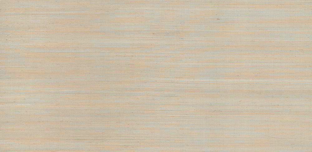 Sisal Grasscloth Silver & Beige Metallic Wallpaper by York Wallcoverings Grasscloth II Covers about 72 square feet 36-in by 24-ft long roll Unpasted 0 - Fabric Carolina -