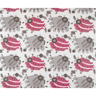 Inigo Berenjena/An by Gaston Y Daniela Designer Fabric LORENZO CASTILLO VISCOSE - 67%;LINEN - 33% Spain LIGHT Horizontal: 23.625 and Vertical: 27 54.25 - Swanky Fabrics -
