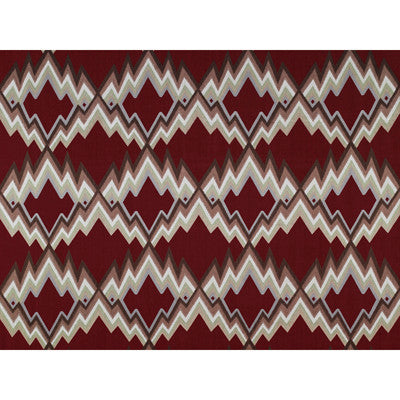 Donana Rojo by Gaston Y Daniela Fabric GASTON BILBAO COLLECTION COTTON - 55%;VISCOSE - 37%;POLYESTER - 8% India LIGHT Horizontal: 12.875 and Vertical: 12.5 51 - Fabric Carolina -