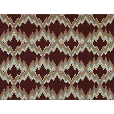 Donana Chocolate by Gaston Y Daniela Fabric GASTON BILBAO COLLECTION COTTON - 55%;VISCOSE - 37%;POLYESTER - 8% India LIGHT Horizontal: 12.875 and Vertical: 12.5 51 - Fabric Carolina -