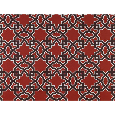 Meridien Avenue Rojo/Chocola by Gaston Y Daniela Fabric GASTON UPTOWN ACRYLIC - 100% Spain HEAVY Horizontal: 13.75 and Vertical: 12.75 55 - Fabric Carolina -