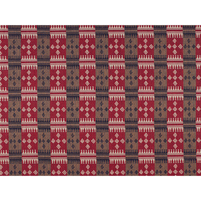 Santa Fe Rojo/Azul by Gaston Y Daniela Fabric Gaston Y Daniela Fabric Santa Fe Rojo/AzulFabric GASTON UPTOWN COTTON - 45%;POLYAMIDE - 25%;VISCOSE - 25%;LINEN - 5% Italy </p><p>Repeat: H: 7, V: 7.125 55 - Fabric Carolina -