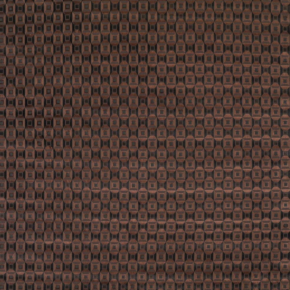 Luisa Tabaco by Gaston Y Daniela Designer Fabric LORENZO CASTILLO II VISCOSE - 72%;POLYESTER - 18%;COTTON - 10% Belgium MEDIUM Horizontal: 3.46 and Vertical: 3.74 55 - Swanky Fabrics -