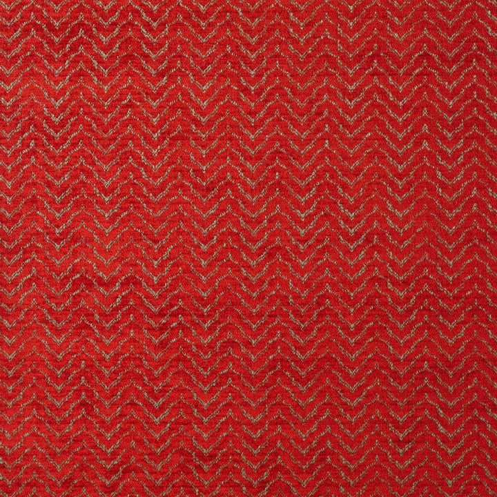 Sella Rojo by Gaston Y Daniela Designer Fabric LORENZO CASTILLO II VISCOSE - 55%;COTTON - 28%;POLYESTER - 17% Turkey HEAVY Horizontal: 1.73 and Vertical: 0.55 55 - Swanky Fabrics -