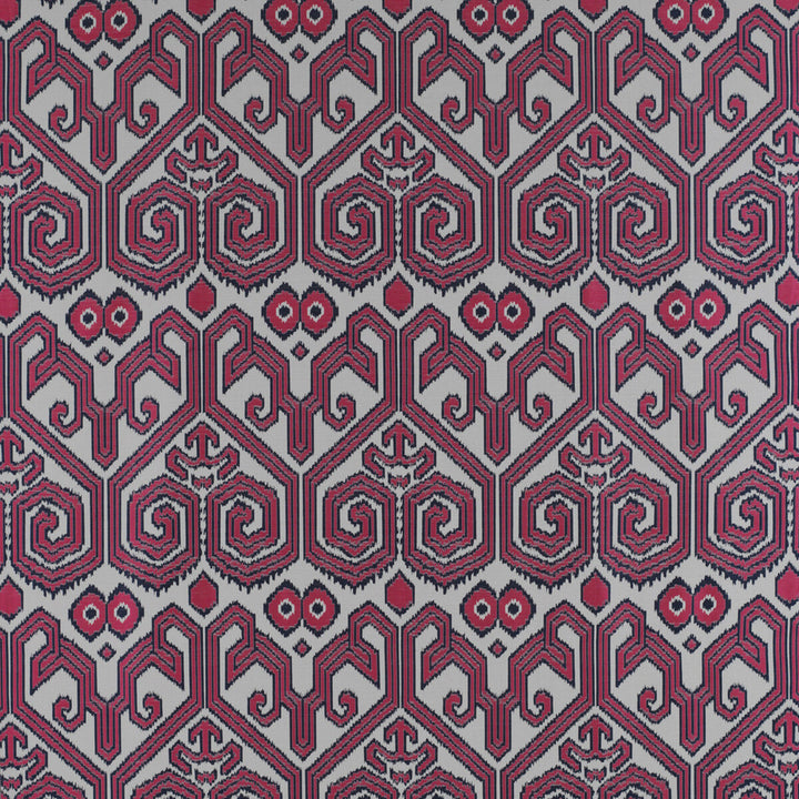 Serrano Rosa/Marino by Gaston Y Daniela Fabric MADRID VISCOSE - 78%;POLYESTER - 22% Turkey MEDIUM Horizontal: 13.9 and Vertical: 20.5 55 - Fabric Carolina -
