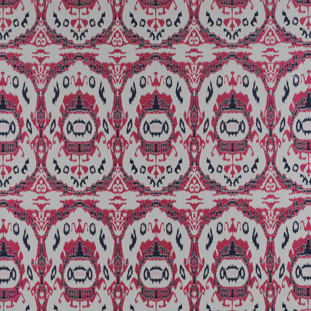 Goya Rosa/Marino by Gaston Y Daniela Fabric MADRID VISCOSE - 78%;POLYESTER - 22% Turkey MEDIUM Horizontal: 13.9 and Vertical: 26.4 55 - Fabric Carolina -