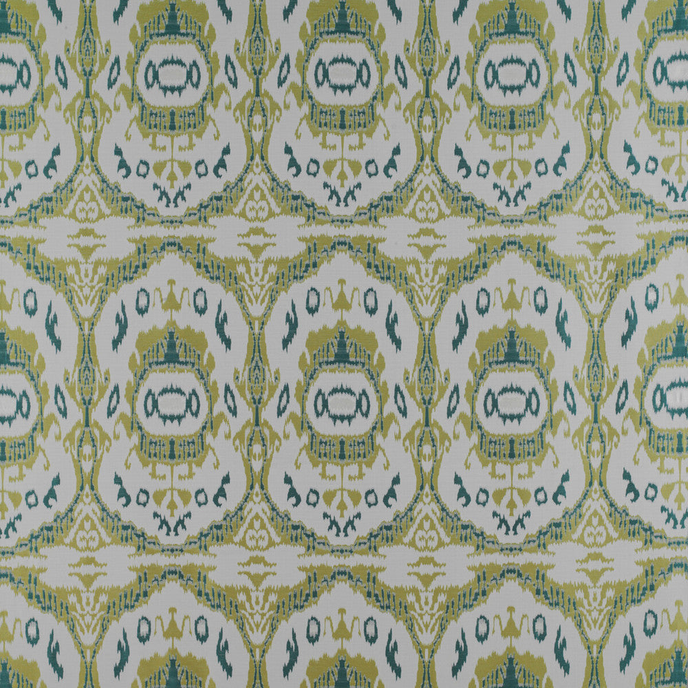 Goya Lima/Turquesa by Gaston Y Daniela Fabric MADRID VISCOSE - 78%;POLYESTER - 22% Turkey MEDIUM Horizontal: 13.9 and Vertical: 26.4 55 - Fabric Carolina -