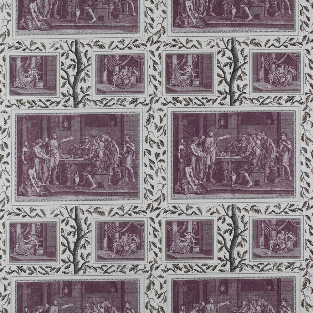 Prado Lavanda by Gaston Y Daniela Fabric MADRID COTTON - 100% Spain MEDIUM Horizontal: 27.6 and Vertical: 29.3 55 - Fabric Carolina -