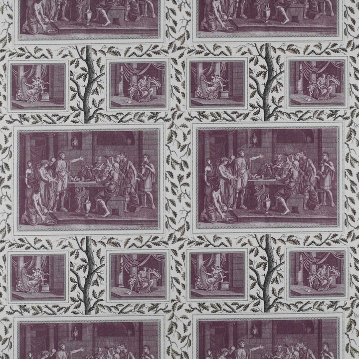 Prado Lavanda by Gaston Y Daniela Fabric MADRID COTTON - 100% Spain MEDIUM Horizontal: 27.6 and Vertical: 29.3 55 - Fabric Carolina -